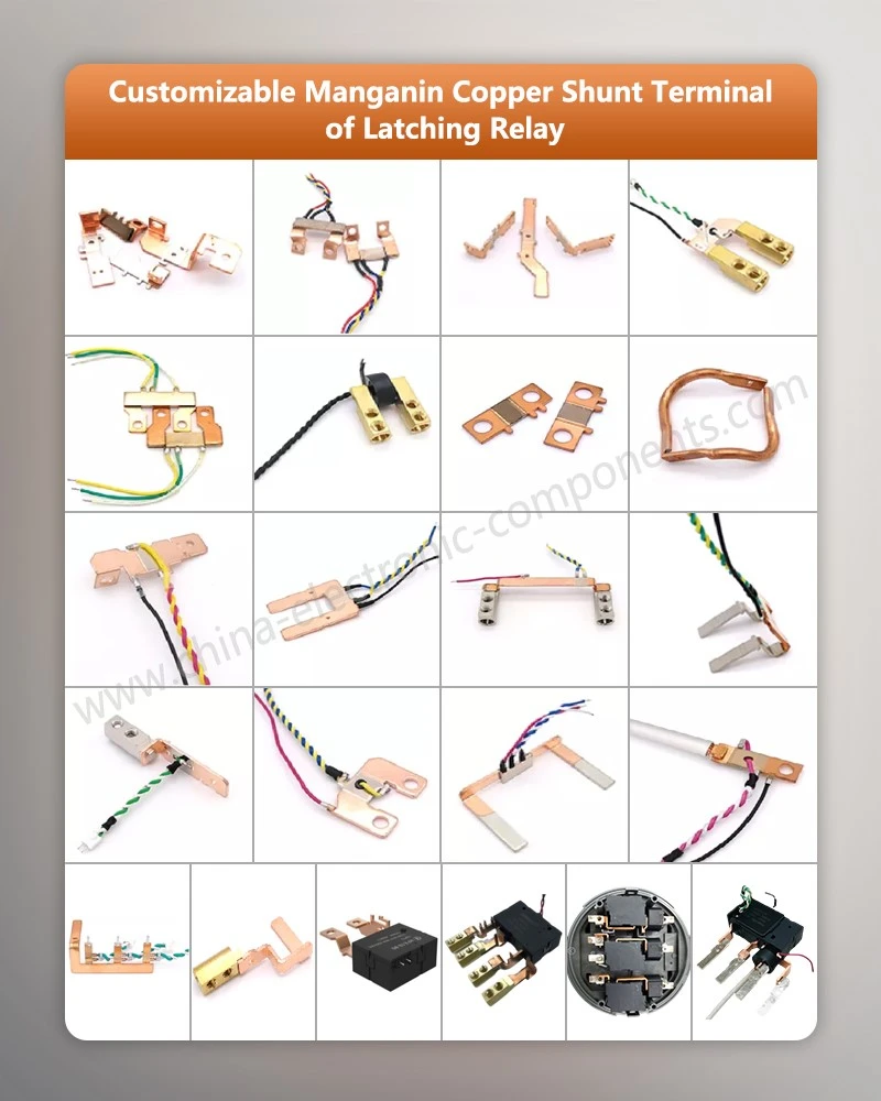 Customizable Manganin Shuntl of Latching Relay Customizable Manganin Shuntl of Latching Relay